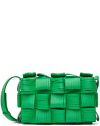 grüne Leder Umhängetasche von Bottega Veneta