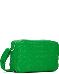 grüne Leder Umhängetasche von Bottega Veneta