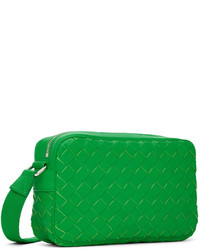 grüne Leder Umhängetasche von Bottega Veneta