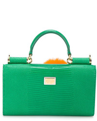 grüne Ledertaschen von Dolce & Gabbana