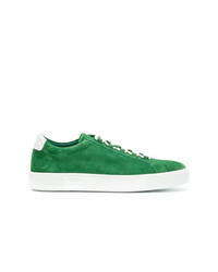 grüne niedrige Sneakers