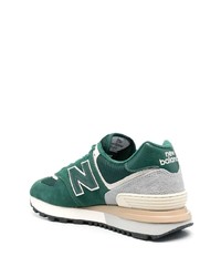 grüne niedrige Sneakers von New Balance
