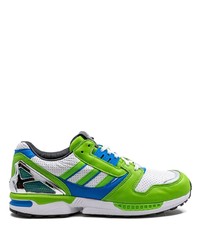 grüne niedrige Sneakers von adidas