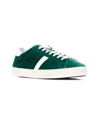 grüne niedrige Sneakers von D.A.T.E