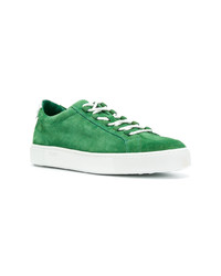 grüne niedrige Sneakers von Tod's