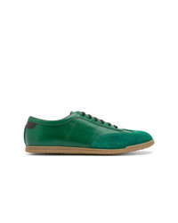 grüne niedrige Sneakers von Paul Smith