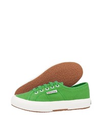 grüne niedrige Sneakers von Superga