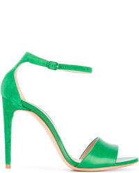 grüne Sandalen von Casadei