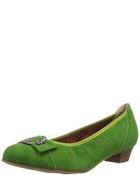 grüne Schuhe von Andrea Conti