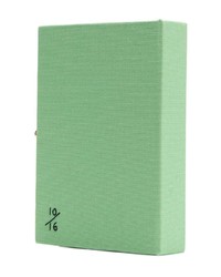 grüne Segeltuch Clutch von Olympia Le-Tan