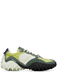 grüne Segeltuch niedrige Sneakers von Eytys