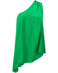 grüne Seide Bluse von Trina Turk