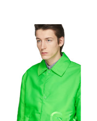 grüne Shirtjacke aus Nylon von Givenchy