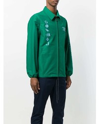 grüne Shirtjacke von Lanvin