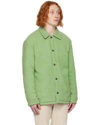 grüne Shirtjacke von Gabriela Hearst