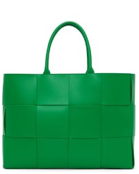 grüne Shopper Tasche aus Leder von Bottega Veneta