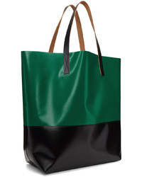 grüne Shopper Tasche aus Leder von Marni