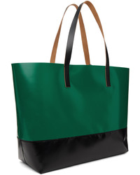 grüne Shopper Tasche aus Leder von Marni