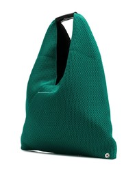 grüne Shopper Tasche aus Leder von MM6 MAISON MARGIELA