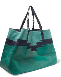 grüne Shopper Tasche aus Leder von Jerome Dreyfuss