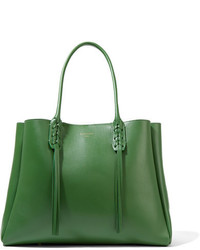 grüne Shopper Tasche aus Leder von Lanvin
