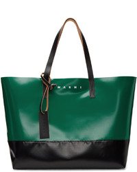 grüne Shopper Tasche aus Leder von Marni