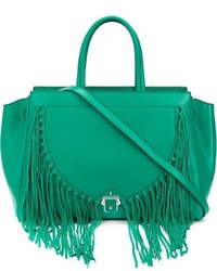 grüne Shopper Tasche aus Leder von Paula Cademartori