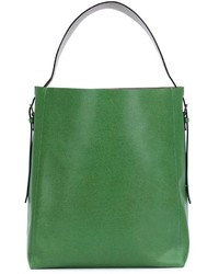 grüne Shopper Tasche aus Leder von Valextra