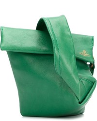 grüne Shopper Tasche aus Leder von Vivienne Westwood