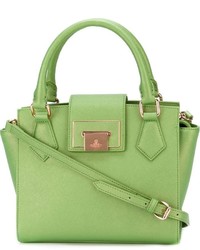 grüne Shopper Tasche aus Leder von Vivienne Westwood