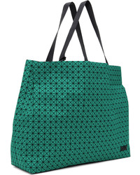 grüne Shopper Tasche aus Segeltuch von Bao Bao Issey Miyake