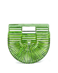 grüne Shopper Tasche aus Stroh von Cult Gaia