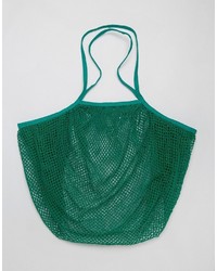 grüne Shopper Tasche von Asos