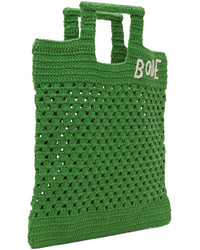 grüne Shopper Tasche von Bode