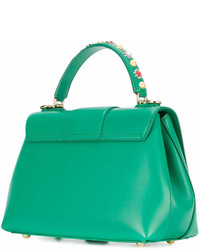 grüne Shopper Tasche von Dolce & Gabbana