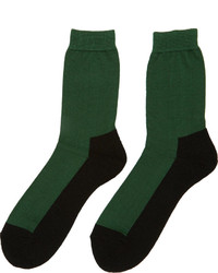 grüne Socken von Comme des Garcons