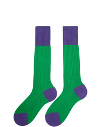 grüne Socken von Prada