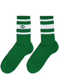 grüne Socken von Gucci