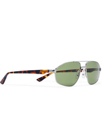 grüne Sonnenbrille von Balenciaga