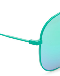 grüne Sonnenbrille von Saint Laurent