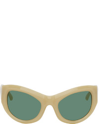 grüne Sonnenbrille von Dries Van Noten