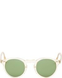 grüne Sonnenbrille von Oliver Peoples