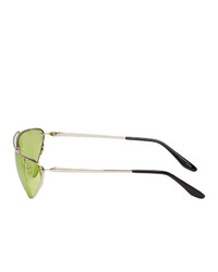 grüne Sonnenbrille von Prada