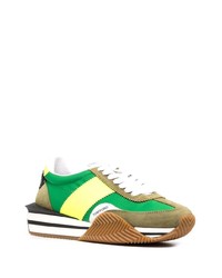 grüne Sportschuhe von Tom Ford