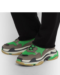 grüne Sportschuhe von Balenciaga