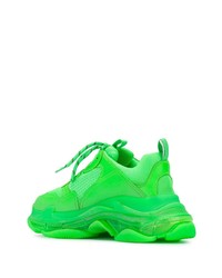 grüne Sportschuhe von Balenciaga