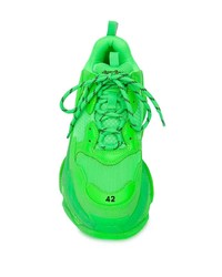 grüne Sportschuhe von Balenciaga