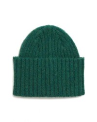 grüne Strick Mütze