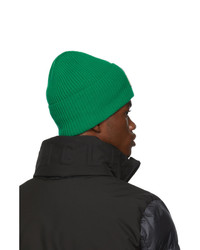grüne Strick Mütze von Moncler