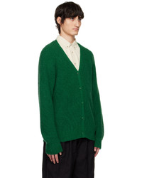 grüne Strick Strickjacke von YMC